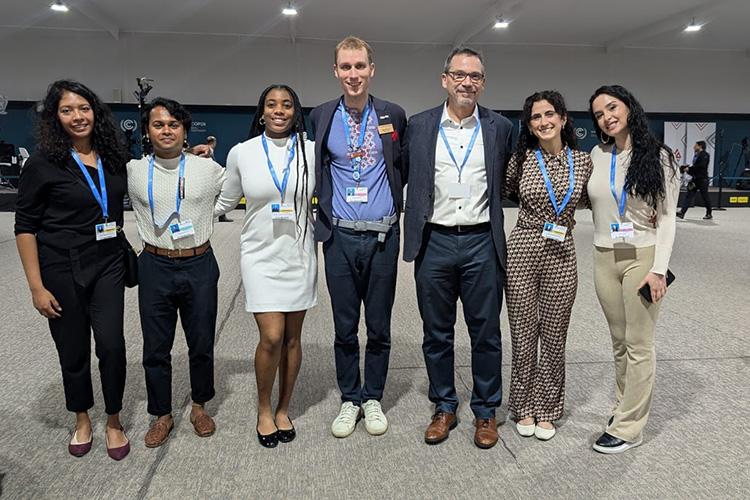 Group photo at COP29 conference