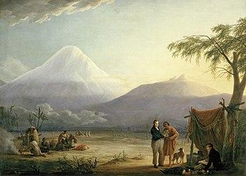 illustration from Humboldt in Chimborazo