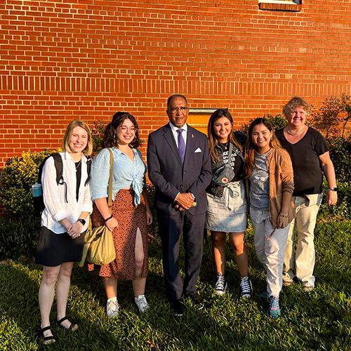 Group photo with Ben Chavis