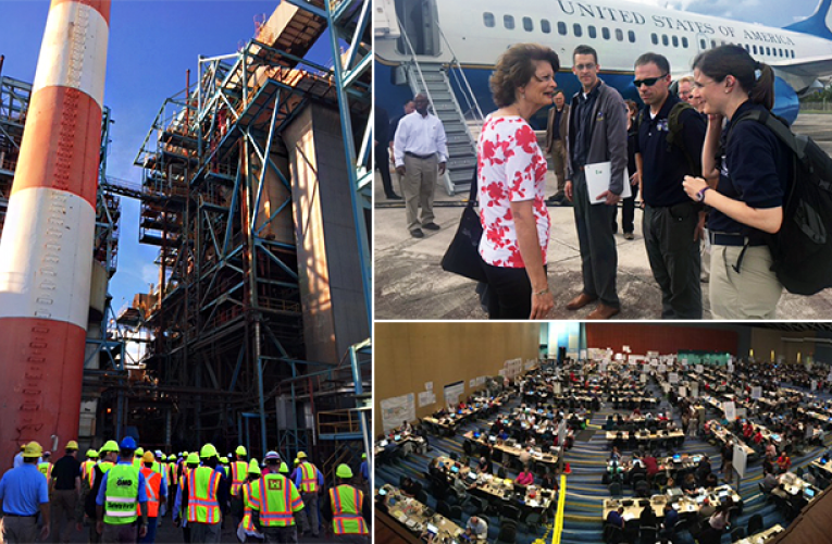 Sara in Puerto Rico working on disaster recovery