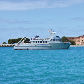 RV Shearwater in Dry Tortugas