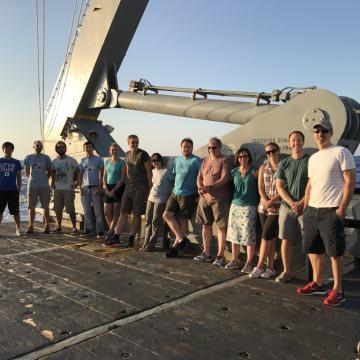 Cassar Lab group at sea